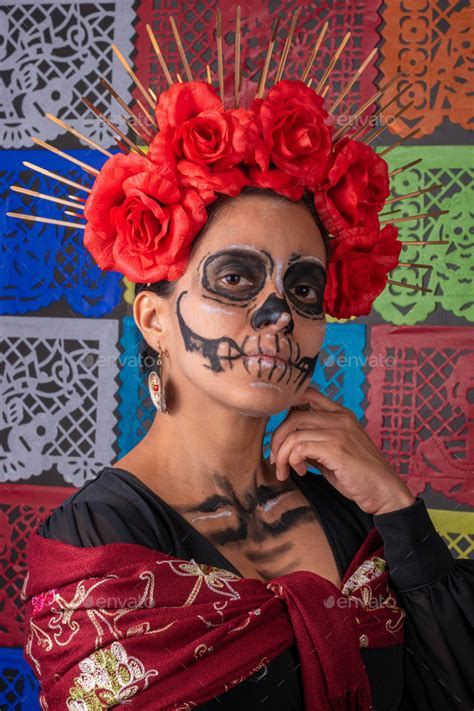 Catrina costume Stock Photo by auroraangeles | PhotoDune