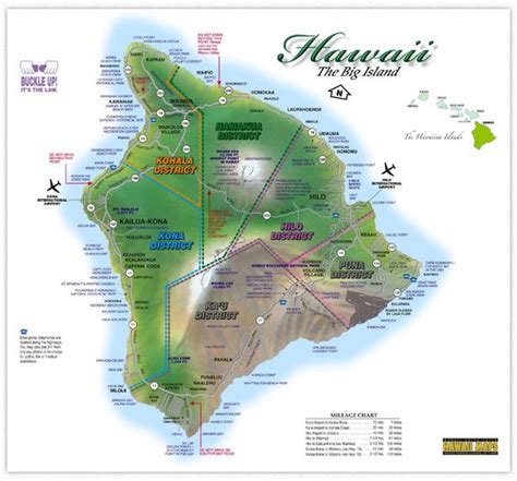 Road Map Of Hawaii