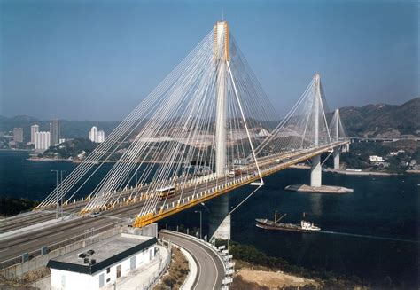 Ting Kau Bridge in Hong Kong | Puentes, Hong kong, Empresas de construccion