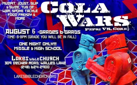 Cola Wars | Lakes Bible Church