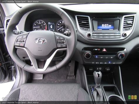 Black Interior Dashboard for the 2017 Hyundai Tucson Sport #117922348 ...