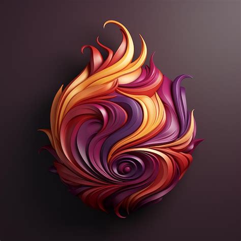 Premium AI Image | 3D Logo Design