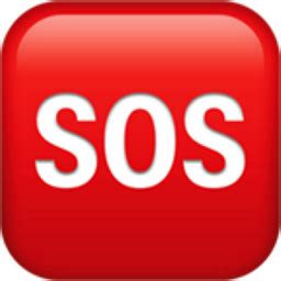 SOS Button Emoji (U+1F198)