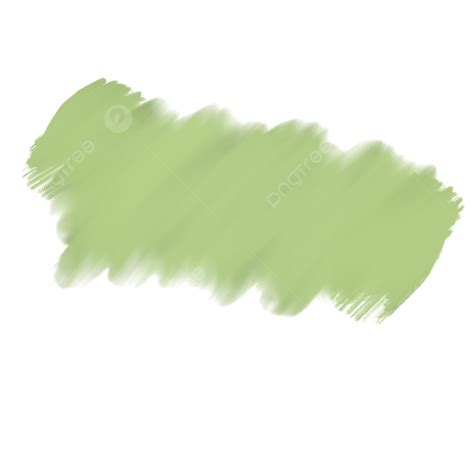 Pastel Brush Strokes Hd Transparent, Pastel Green Color Brush Stroke ...