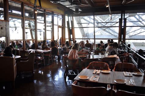 Interior of The Sandbar Seafood Restaurant, Granville Island, Vancouver ...