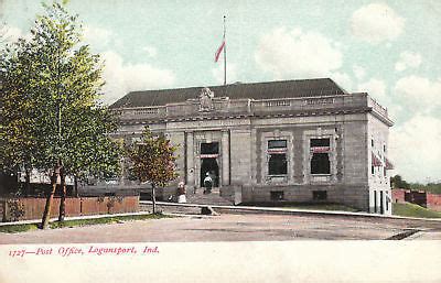 F6238 IN, Logansport Post Office Postcard - Mary L. Martin Ltd. Postcards