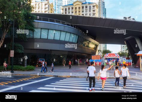 Bonifacio Global City, Metro Manila, Philippines - December 19, 2019: View of The Mind Museum ...