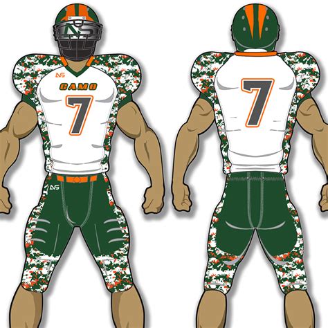 Pin by Tennessee Gunns, American Auth on concept uniforms | Football ...