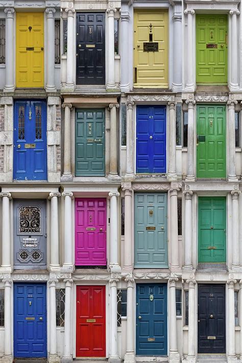 The Colourful Doors of Dublin by Georgia Fowler | Door color, Painted ...