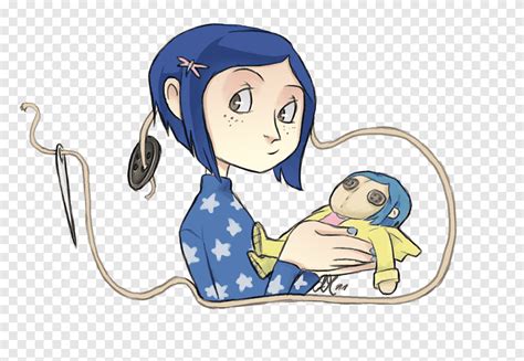 Coraline Jones Wybie Lovat Fan art ، كورالين جونز, تلفزيون, طفل png