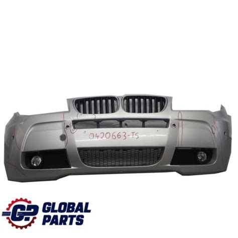 BMW X3 E83 LCI M Sport Complete Front Bumper PDC Titansilber Silver ...