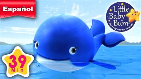 La ballena azul | Y muchas más canciones infantiles | ¡39 minutos de recopilación LittleBabyBum ...