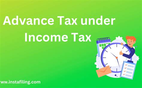 Advance Tax under Income Tax (With Dates) - InstaFiling
