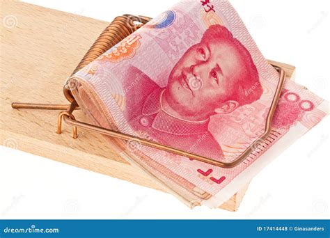 Chinese yuan banknotes stock photo. Image of cost, notes - 17414448