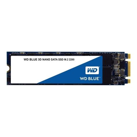 1 TB SSD (เอสเอสดี) WD BLUE SATA M.2 2280 (WDS100T2B0B) 3D