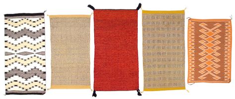 Bonhams : Five Navajo rugs