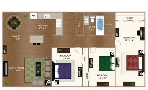 Floor Plan Details - Woodlake Village