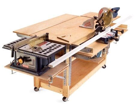 Woodwork Roll Around Workbench Plans PDF Plans