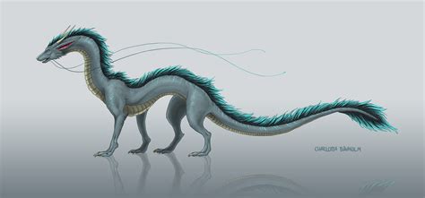 Wolf Dragon Concept by CharlottaBavholm on DeviantArt