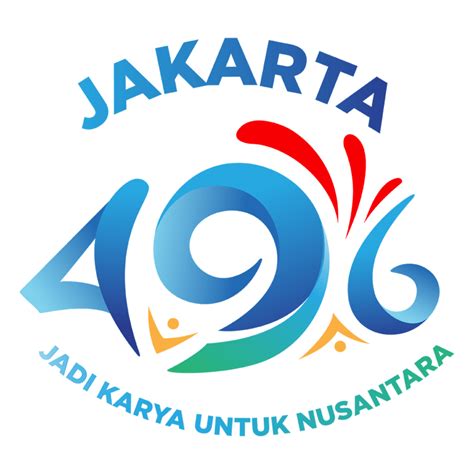 Logo HUT Jakarta 2023 ke-496 Vector (PNG, Ai, EPS & JPEG) - Review ...