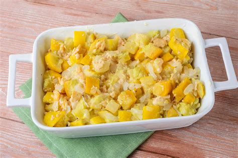 Basic Squash Casserole With Cheese Recipe