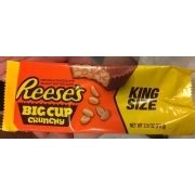 Reese's Big Cup Crunchy, Two Milk Chocolate Peanut Butter Cups: Calories, Nutrition Analysis ...