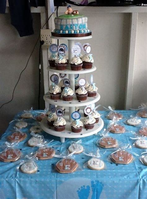 Baseball Baby Shower Cake - CakeCentral.com