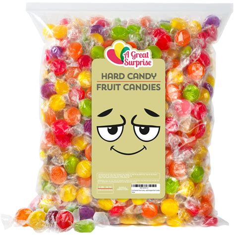 Buy Fruit Flavored Hard Candy - Classic Hard Candy - 4 LB Bulk Candy ...