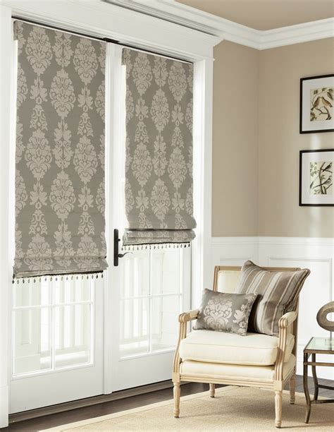 List Of French Door Roman Blinds Basic Idea | Home decorating Ideas