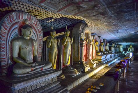 The Dambulla Cave Temple and Sigiriya Rock Fortress