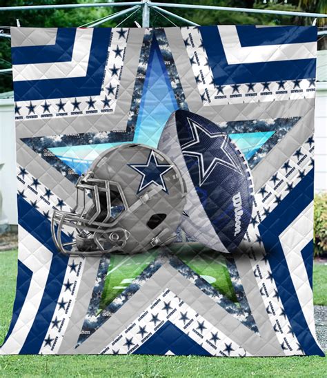 Dallas Cowboys Quilt For Family, Custom Dallas Cowboys Quilt Blanket ...