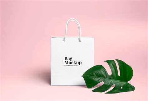 Paper Shopping Bag Mockup - Mockup World