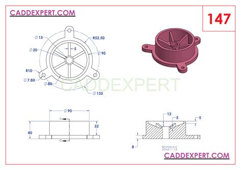 50 SOLIDWORKS EXERCISES PDF - Page 5 of 5 - Technical Design