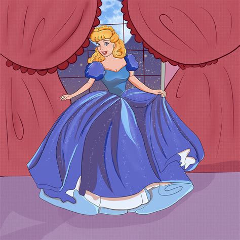 Cinderella blue dress by Devash89 on DeviantArt