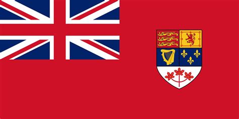 Canadian flag (1957-1965) : r/vexillology