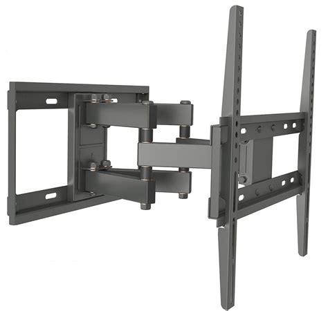 Double Arm LED LCD Full Motion Swivel TV Bracket Fits sizes 32 – 55 In | Husky Mounts