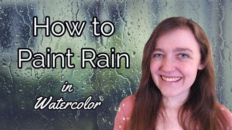 Rain Painting, Watercolour Painting, Watercolor Flowers, Watercolors, Watercolour Tutorials ...