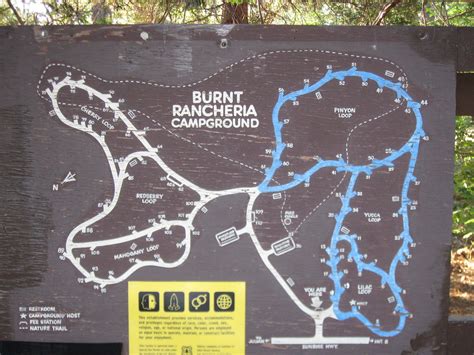 Burnt Rancheria campground map 7-14-10 - to see more detail LEFT CLICK ON THE IMAGE - the blue ...