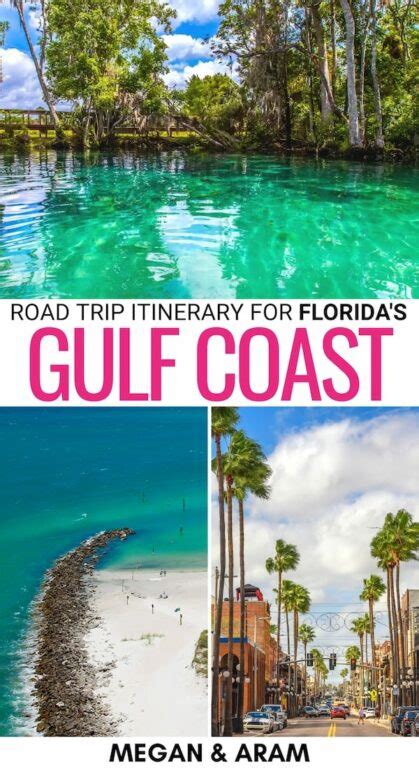 Florida Gulf Coast Road Trip: Things to Do, Lodging, & Map