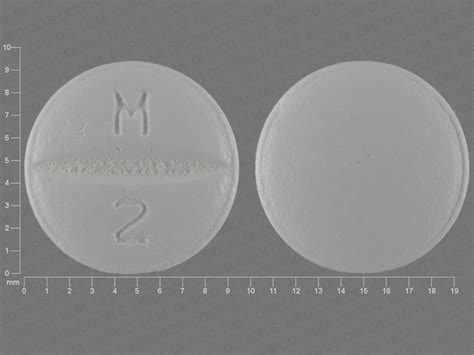 Pill Finder: M 2 White Round - Medicine.com