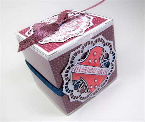 Maddiebug Designs: Birthday Gift Box