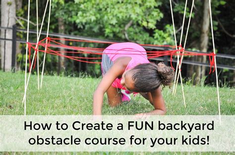 Backyard Obstacle Course : Outdoor Obstacle Course For Kids Hmdcrtn / Our backyard is like an ...