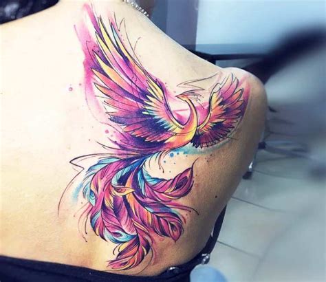 Phoenix bird tattoo by Adrian Bascur | Post 22005