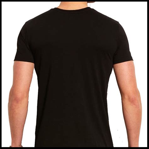 Black T-Shirt PNG Photo