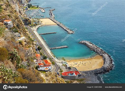 Shot of the Calheta beach in Madeira Portugal – Stock Editorial Photo ...