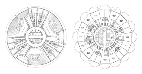 Architectural Drawings: 8 Circular Plans That Defy Convention - Architizer Journal