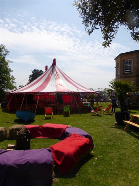 circus-tent-and-haybale-seating | Festival Marquees - Marquee and Tent ...