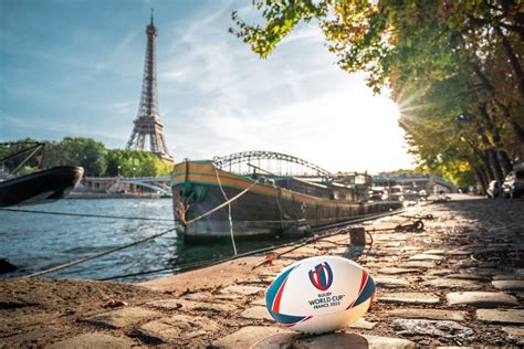 The France Rugby World Cup 2023 with 9 hosts cities like Paris, Nice