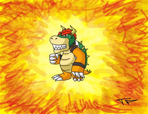 Angry Bowser is angry by DC-TommyP on DeviantArt