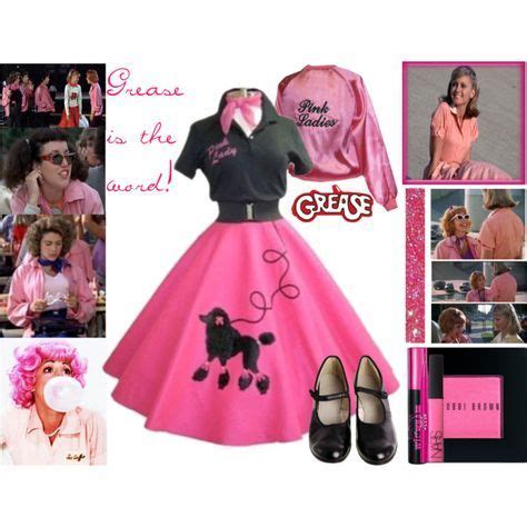 Pink Ladies (Grease) | Pink lady costume, Pink ladies grease, Grease costumes